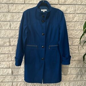 New York & Company knee length wool peacoat